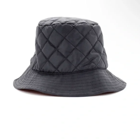 Celine Quilted Bucket Hat